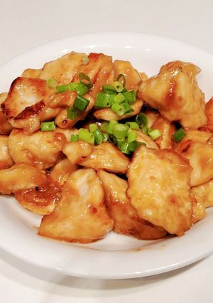 ダイエットメニュー！鶏むね肉の生姜焼き-レシピのメイン写真