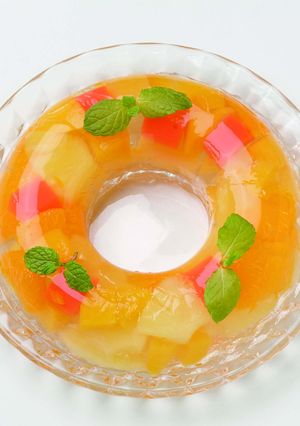 【エンジェルプレート】フルーツゼリー-レシピのメイン写真