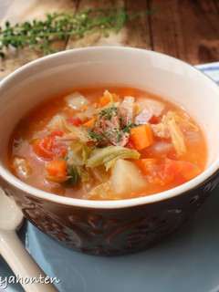 あま酒で作るミネストローネ-レシピのメイン写真
