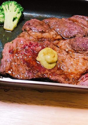 スペースパンにおまかせ！焼くだけステーキ-レシピのメイン写真