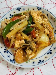 キムチチゲ風野菜炒め!-レシピのメイン写真