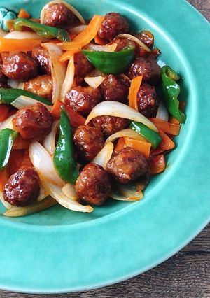 ＊肉団子の酢豚風＊-レシピのメイン写真