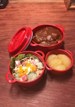 お弁当・・・26カレー弁当-レシピのメイン写真