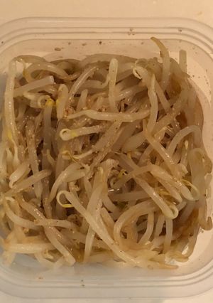 【簡単5分おかず】節約☆もやし醤油ナムル-レシピのメイン写真