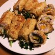 油揚げで豚肉と色々ロール焼き(低糖質)