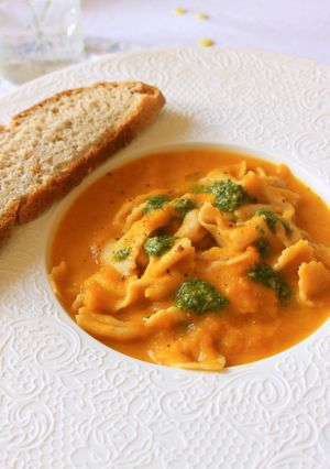 パスカルの新にんじんのファルファッレ-レシピのメイン写真