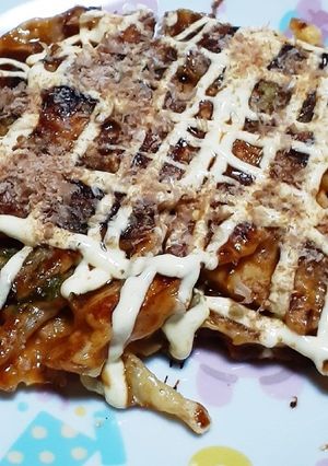 もやしミックスで簡単お好み焼き。-レシピのメイン写真