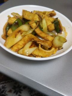 油揚げとネギの醤油炒め-レシピのメイン写真