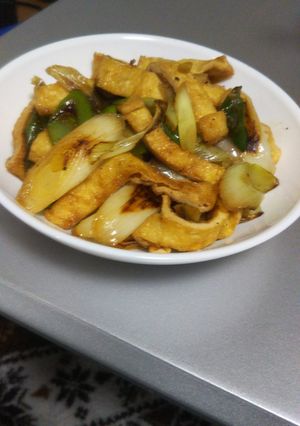 油揚げとネギの醤油炒め-レシピのメイン写真