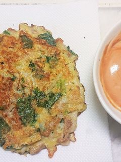 残り物で簡単お好み焼き-レシピのメイン写真