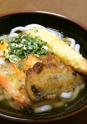うどん(1食・お湯とレンジとトースター)-レシピのメイン写真