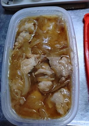 レンチン!鶏ももと新玉ネギの煮物-レシピのメイン写真