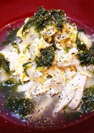 鶏ささみと新玉ねぎの簡単♪かき玉スープ-レシピのメイン写真