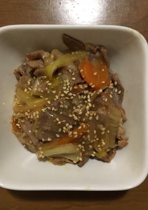 とろうま!白菜と豚肉の中華めんつゆ煮-レシピのメイン写真