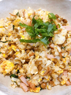 納豆チャーハン-レシピのメイン写真