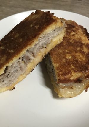 ホットサンドメーカーでとんかつ-レシピのメイン写真