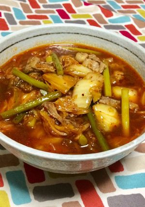 超簡単☆こく旨しょう油甘辛キムチラーメン-レシピのメイン写真