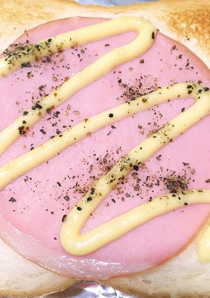 朝食に☆ハムマヨトースト-レシピのメイン写真