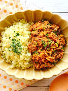 コンビニ食材だけで!鯖缶キーマカレー-レシピのメイン写真