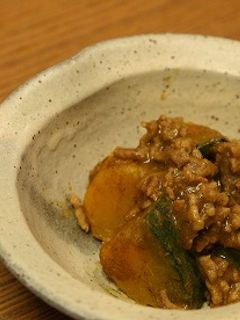 かぼちゃのカレーそぼろ煮♪-レシピのメイン写真