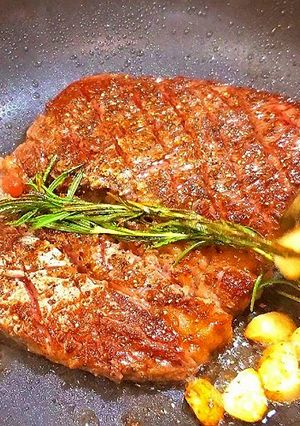 安いステーキ肉を簡単に美味しく焼く焼き方-レシピのメイン写真