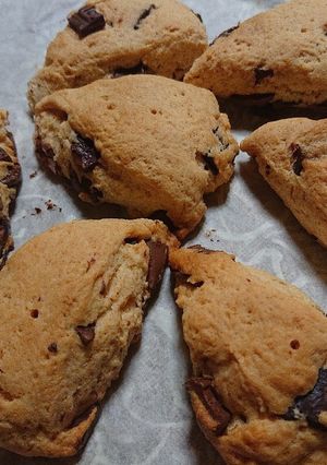 簡単に出来る チョコスコーン-レシピのメイン写真