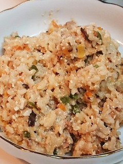 ぶりと豆腐のおじや風チャーハン-レシピのメイン写真