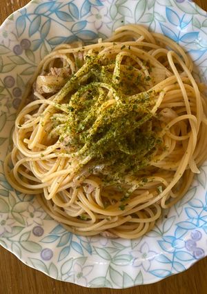 簡単！ツナと麺つゆパスタ-レシピのメイン写真