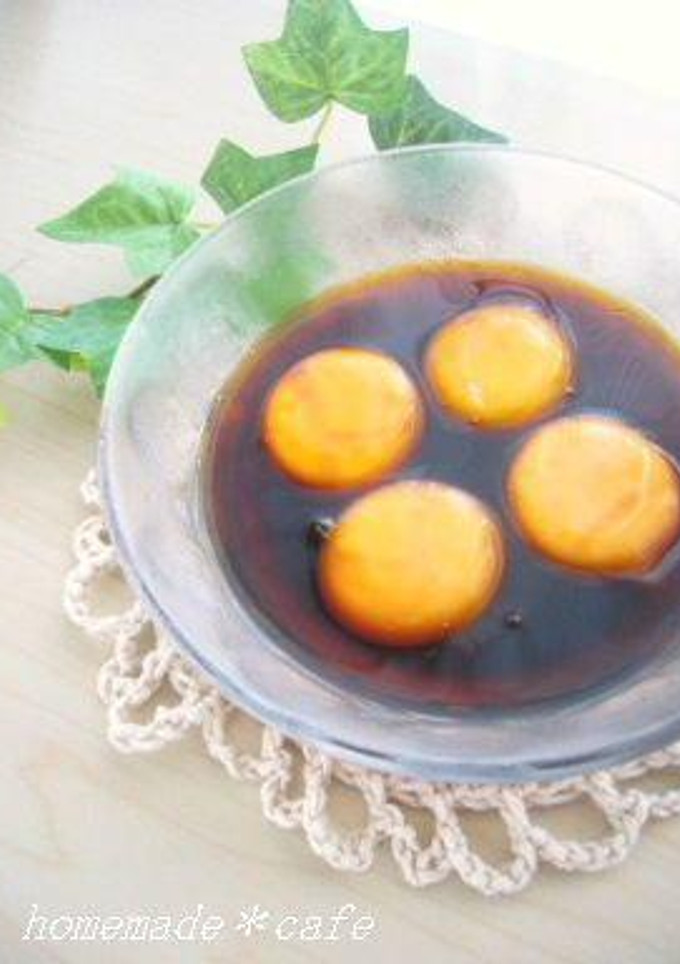 卵黄の生姜風味の醤油漬け-レシピのメイン写真
