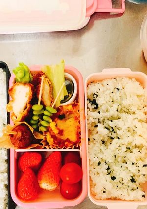 朝で完結・チーズ卵おかずいっぱい弁当-レシピのメイン写真