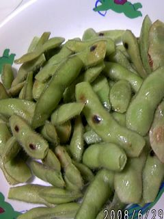 簡単おつまみ③焼き枝豆-レシピのメイン写真