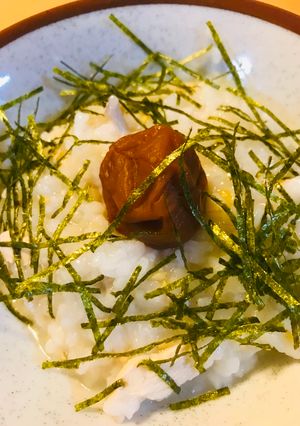 おかゆ●鶏梅かゆ-レシピのメイン写真