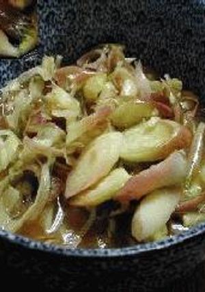 郷土料理☆ミョウガのみそ酢の物__Local dishes/Miso and Vinegared dish of Myoga(Japanese Ginger)-レシピのメイン写真