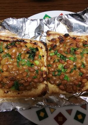 納豆油揚げ焼き-レシピのメイン写真
