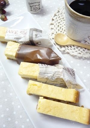 スティック・チーズケーキ-レシピのメイン写真