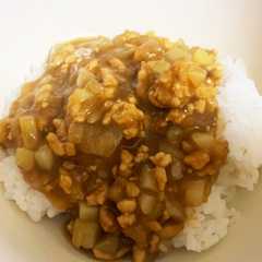 รูปของ 鶏ひき肉のキーマカレー
