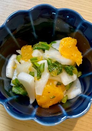 かぶとオレンジのサラダ-レシピのメイン写真
