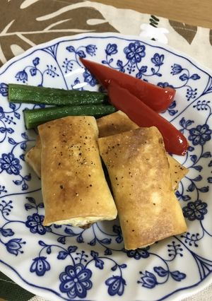 クリームチーズとツナのスパイシー春巻き-レシピのメイン写真