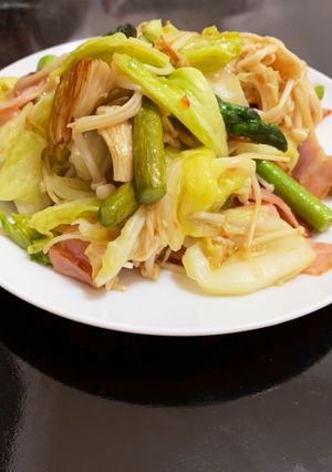 野菜のペペロンチーノ-レシピのメイン写真