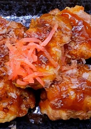 キャベチーズの豚肉巻き！お好み焼き風-レシピのメイン写真