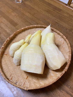 今が旬、筍のアク抜き湯がき方^ ^-レシピのメイン写真