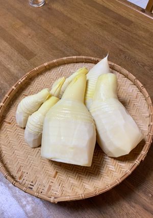 今が旬、筍のアク抜き湯がき方^ ^-レシピのメイン写真