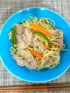 超簡単!昨日の残りでおいしい焼そば♪-レシピのメイン写真