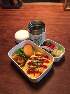 お弁当・・・27オムライス弁当-レシピのメイン写真