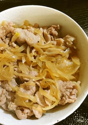 簡単、松屋風豚丼-レシピのメイン写真