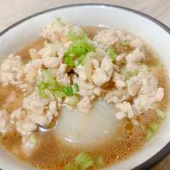 รูปของ 免疫力UP〜カブの生姜そぼろ煮