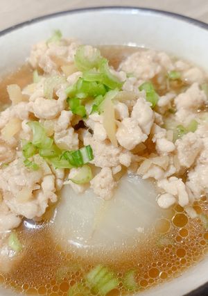 免疫力UP〜カブの生姜そぼろ煮-レシピのメイン写真