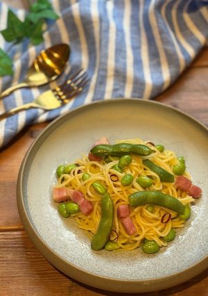 紫ずきん／京 夏ずきんのペペロンチーノ-レシピのメイン写真