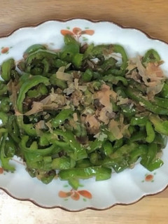 簡単!おつまみに♡ピーマンのおかか炒め-レシピのメイン写真