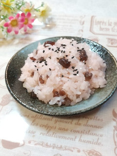 母の味♪ほんのり甘いお赤飯♪-レシピのメイン写真
